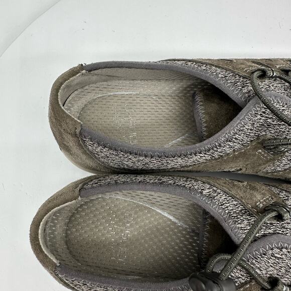 Dansko Holland Brown and Gray Drawstring Slip-On Comfort Sneakers Womens Sz 39 - Picture 13 of 15